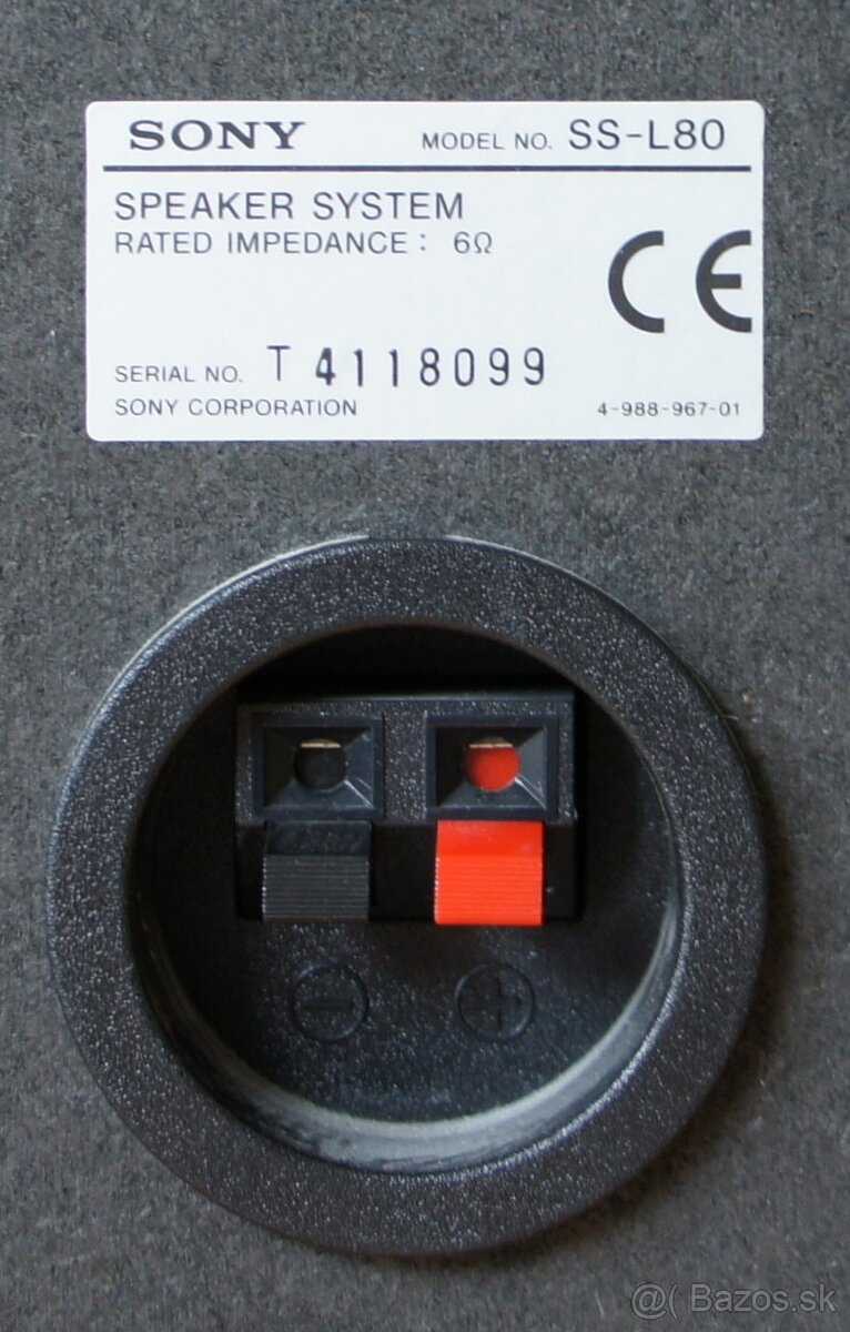 Kúpim SONY repro SS-L80 - 3