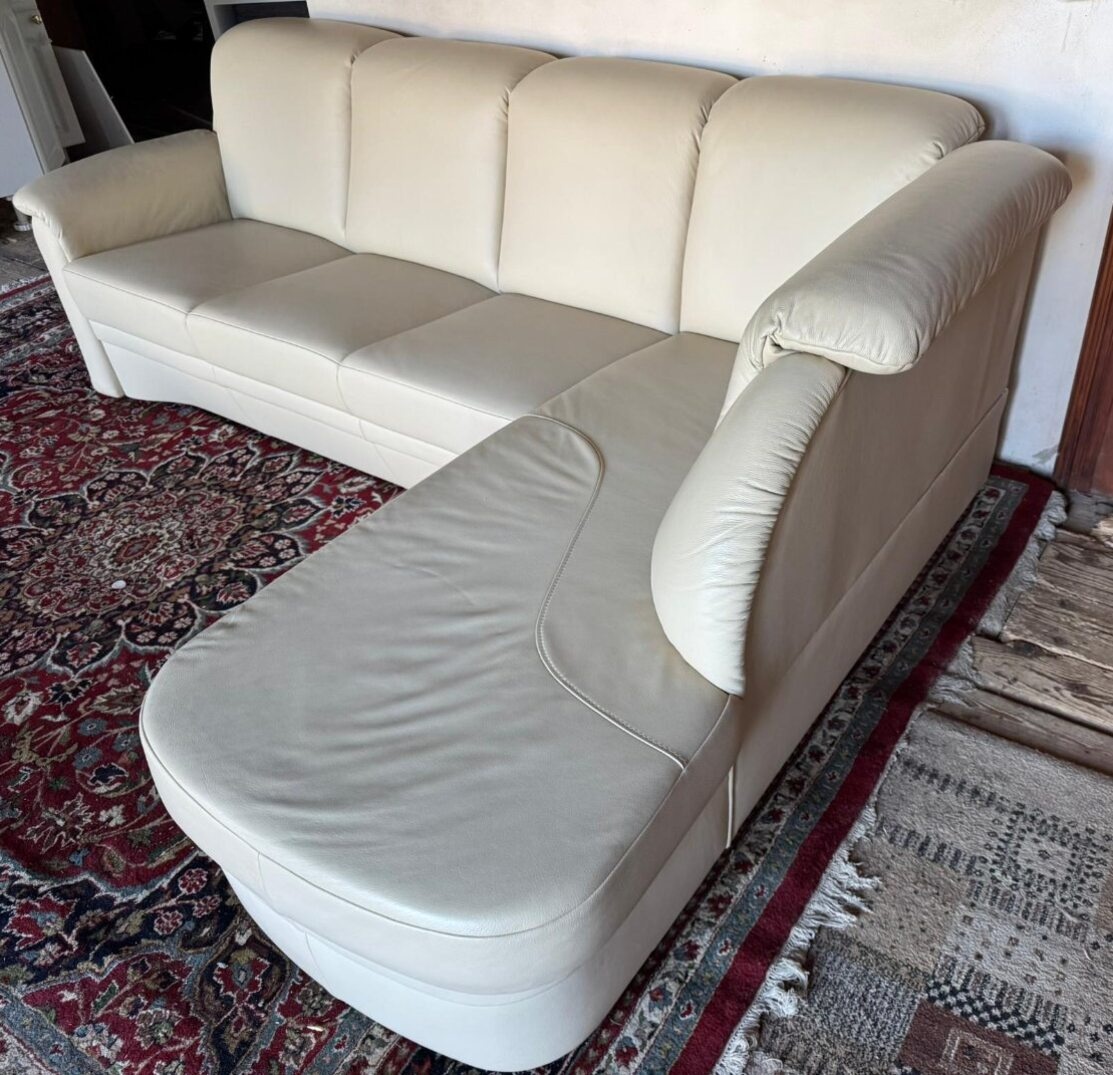 Kožená rohová sedačka, 5249 - 3