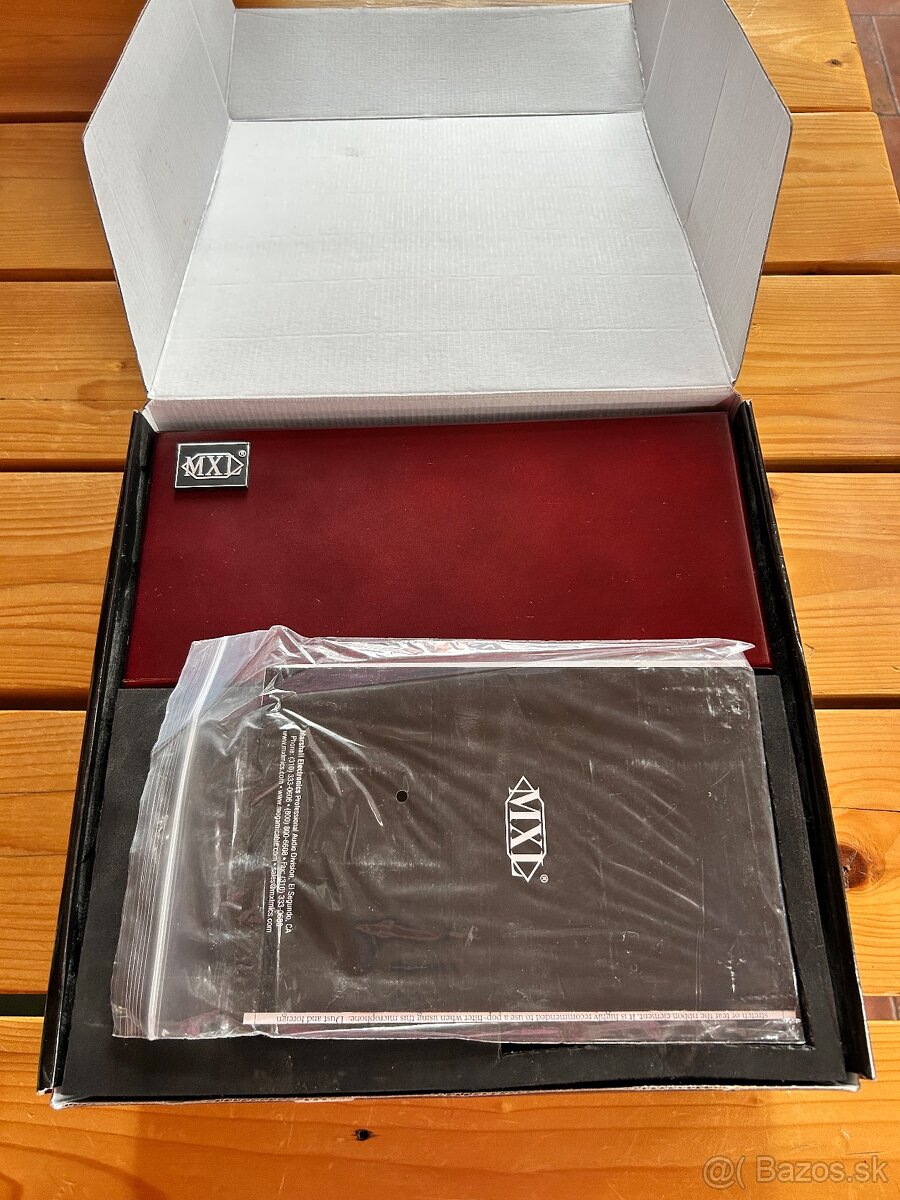 MXLR77 Classic Ribbon Microphone – páskový štúdiový mikrofón - 3