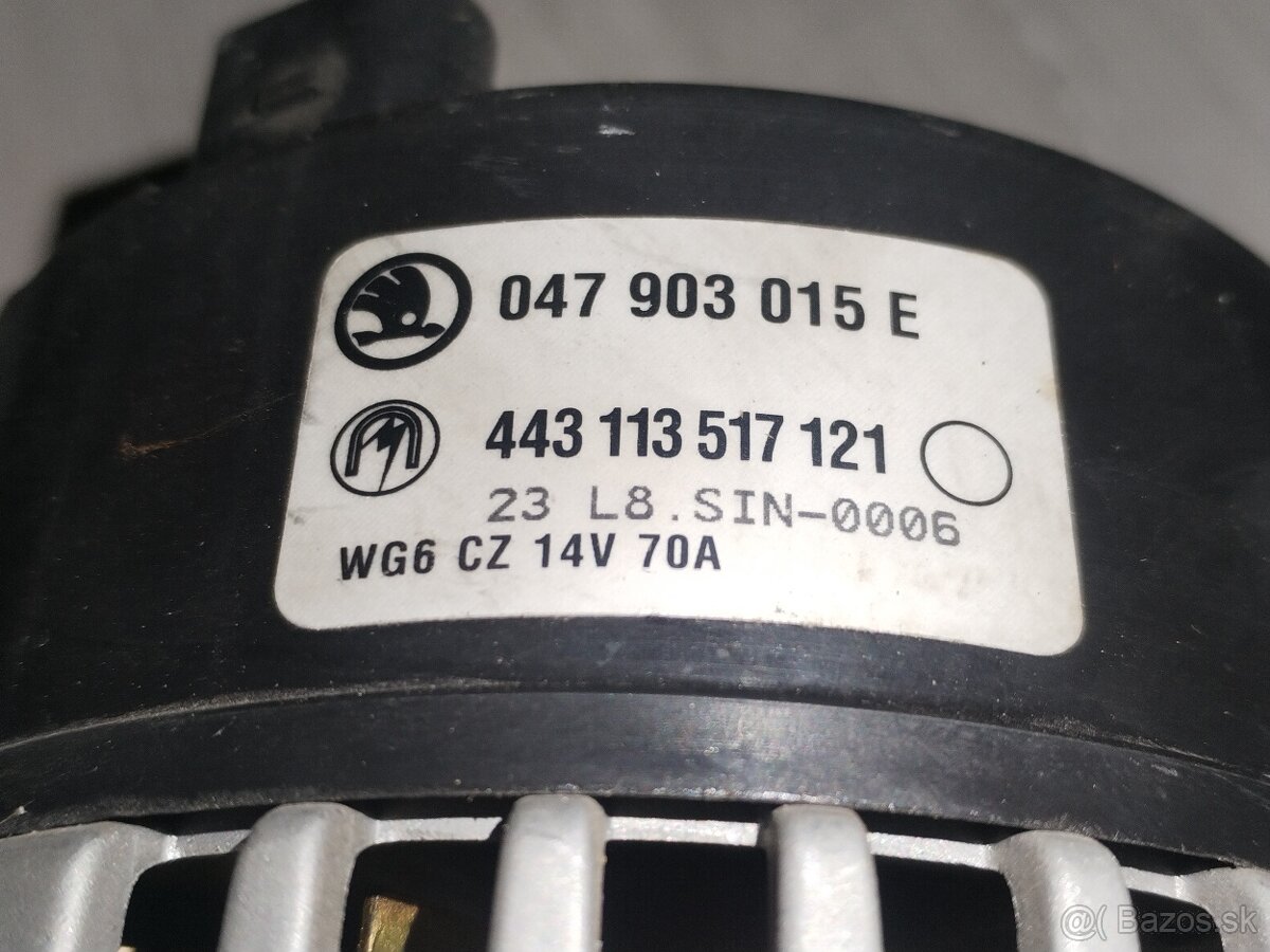 alternátor škoda octavia felicia - 3