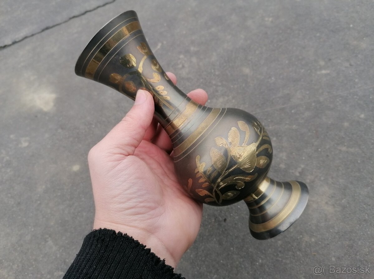 Predám mosadzná váza - 3