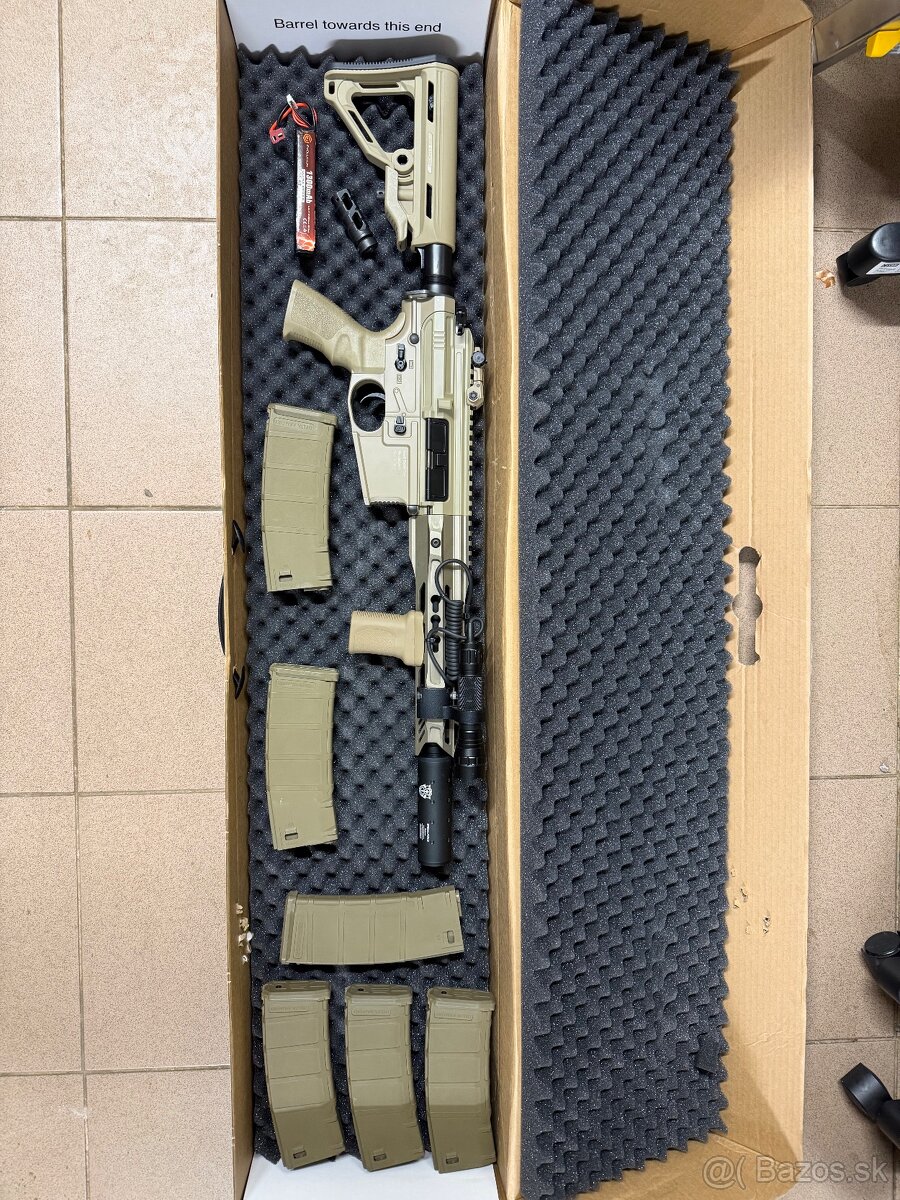 ICS airsoft + príslušenstvo - 3