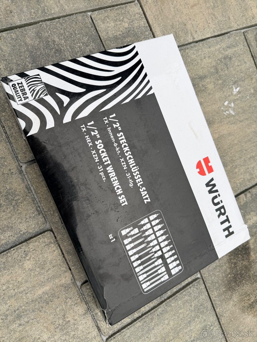 WURTH SADA NÁSTRČNÝCH KĽÚČOV - 3