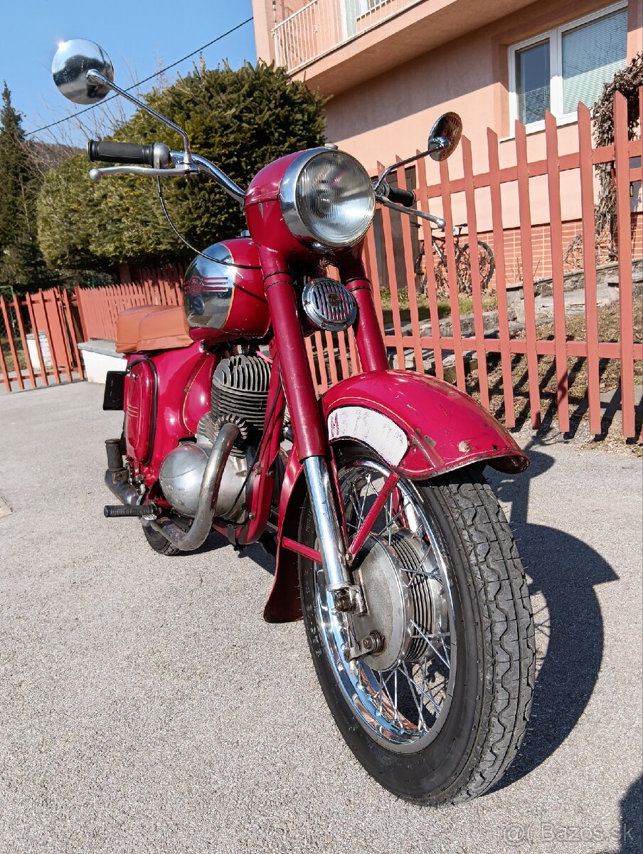 Jawa 250/353-chobot-1957 - 3