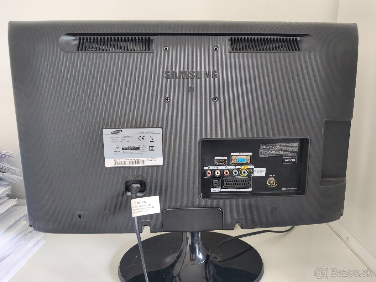 Monitor s TV SAMSUNG T24B300, 24", LED, 1920x1080, 5ms, DVB - 3