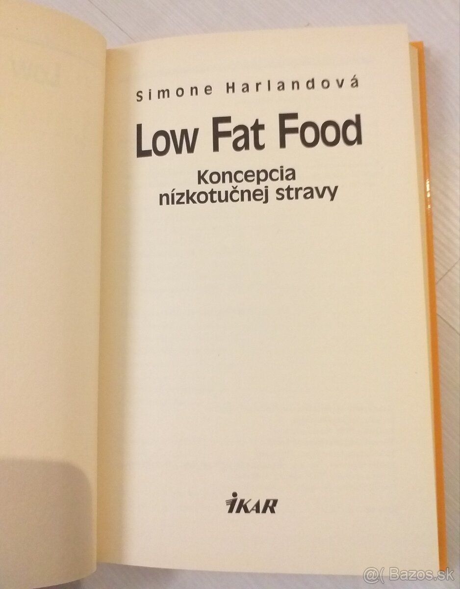 Simone Harlandová Low Fat Food - koncepcia nízkotučnej strav - 3