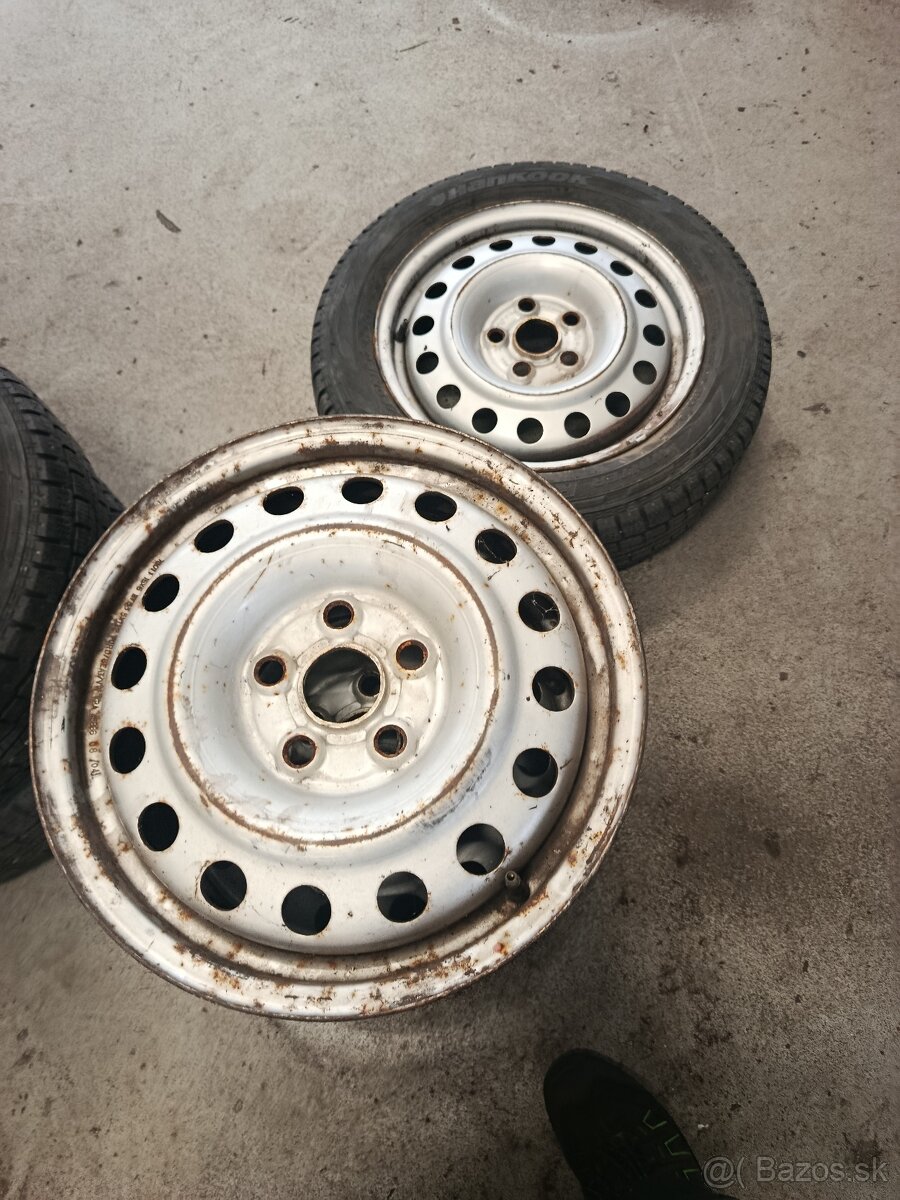 Plechové disky 5X112R16 stred 57.1 - 3