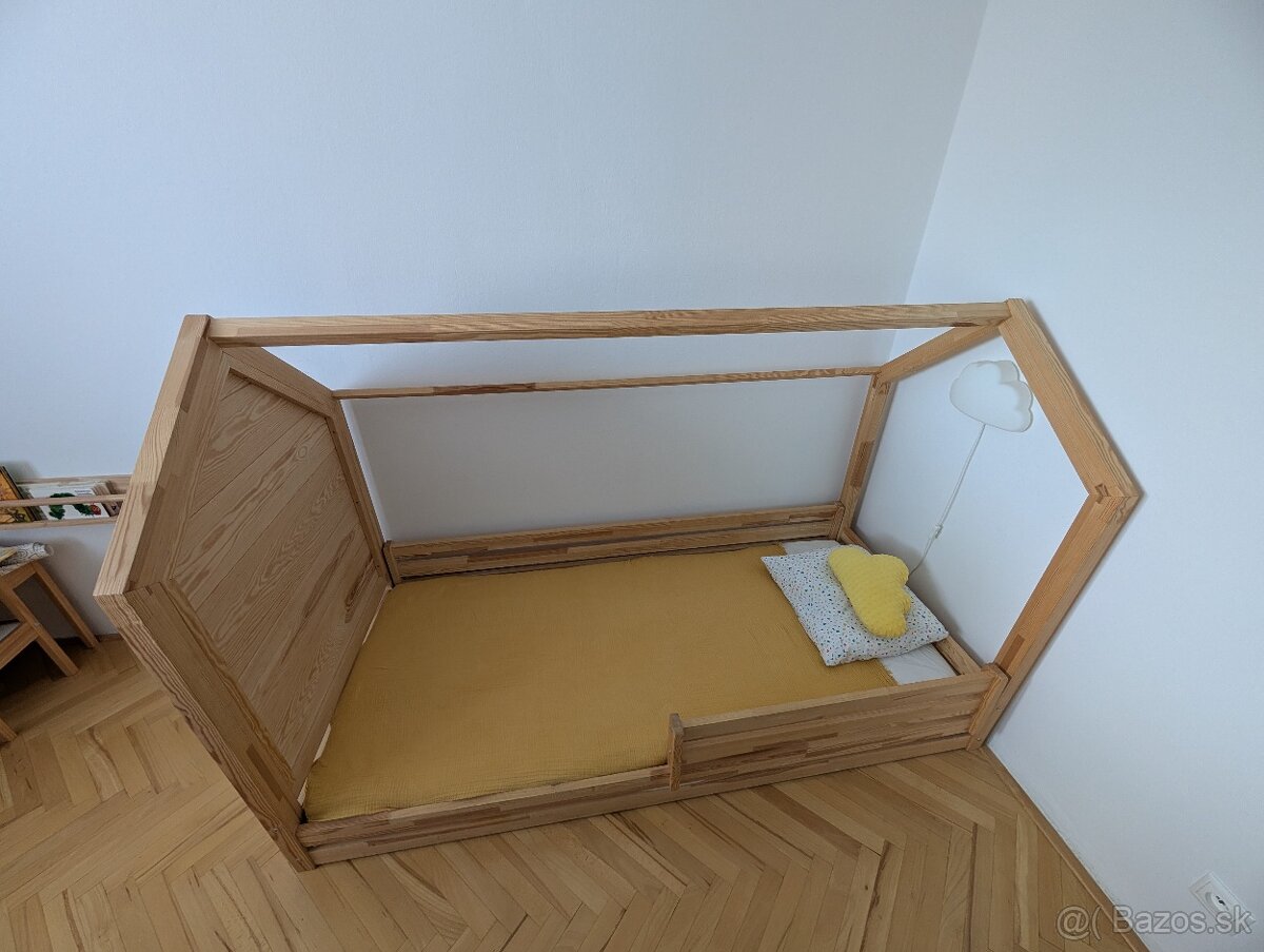 Domčeková posteľ s rozmerom lôžka 90x200 cm Elis design - 3