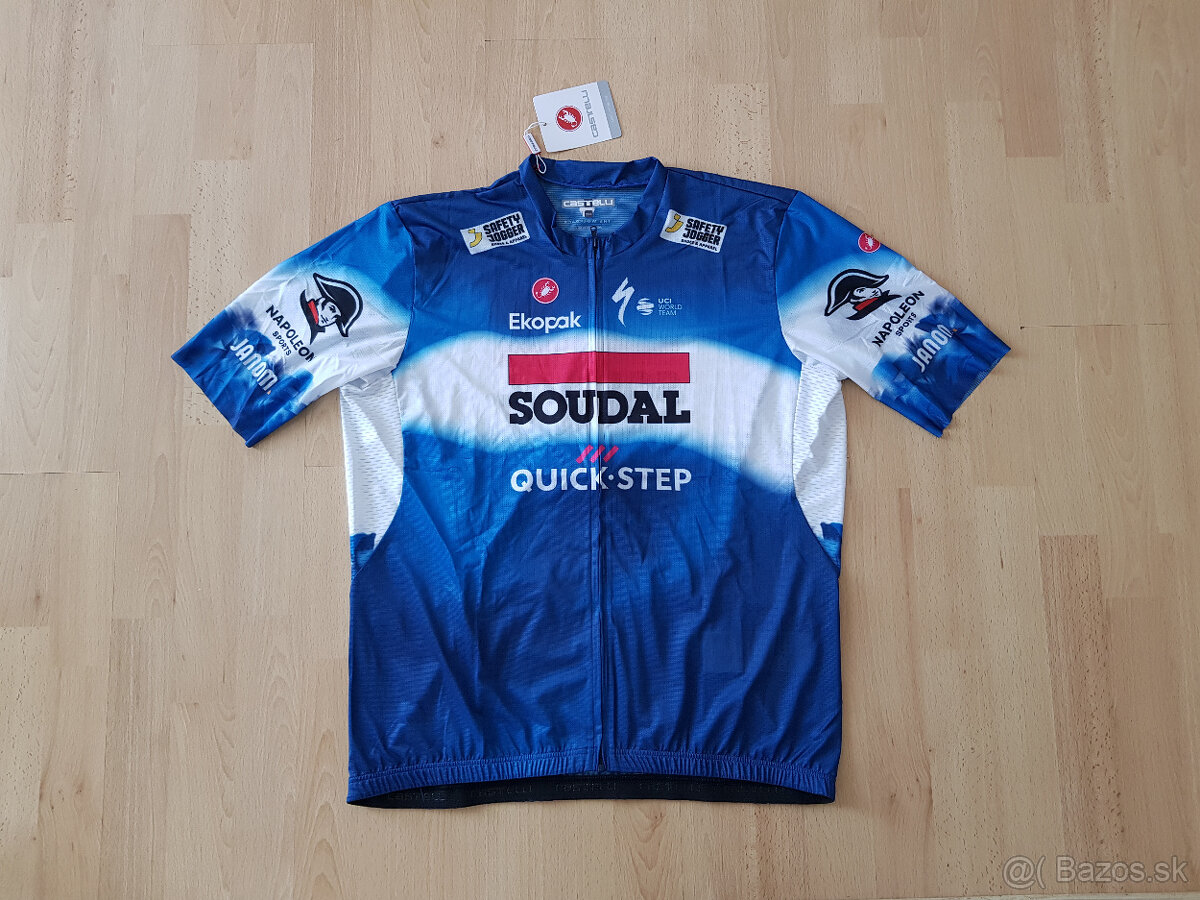 Dres Castelli Soudal Quick-Step 3XL, nový - 3