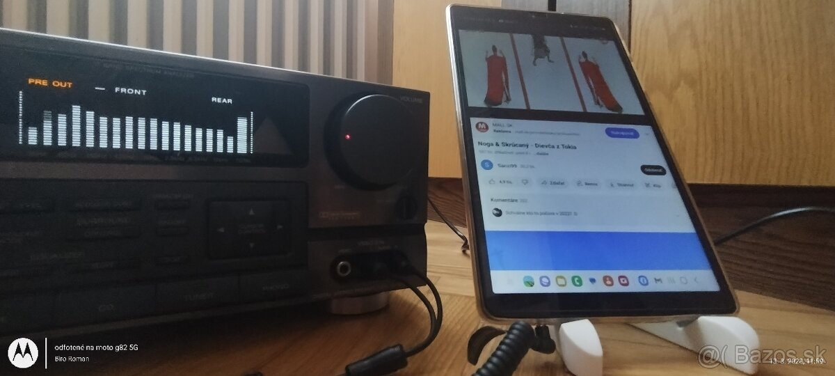 Predám Digitalny Stereo Predzosilovač Sony TA-D709E - 3