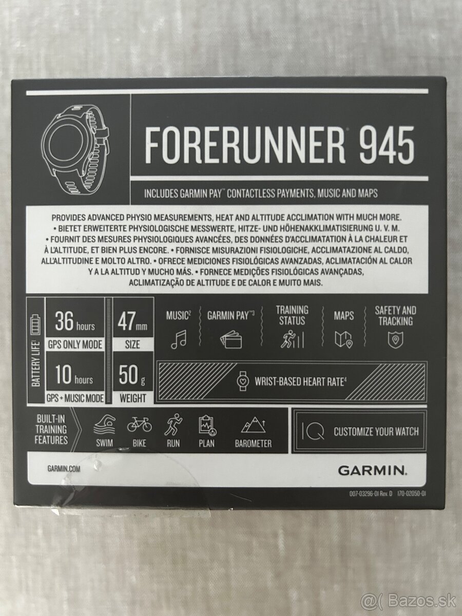 Predám Garmin Forerunner 945 - 3