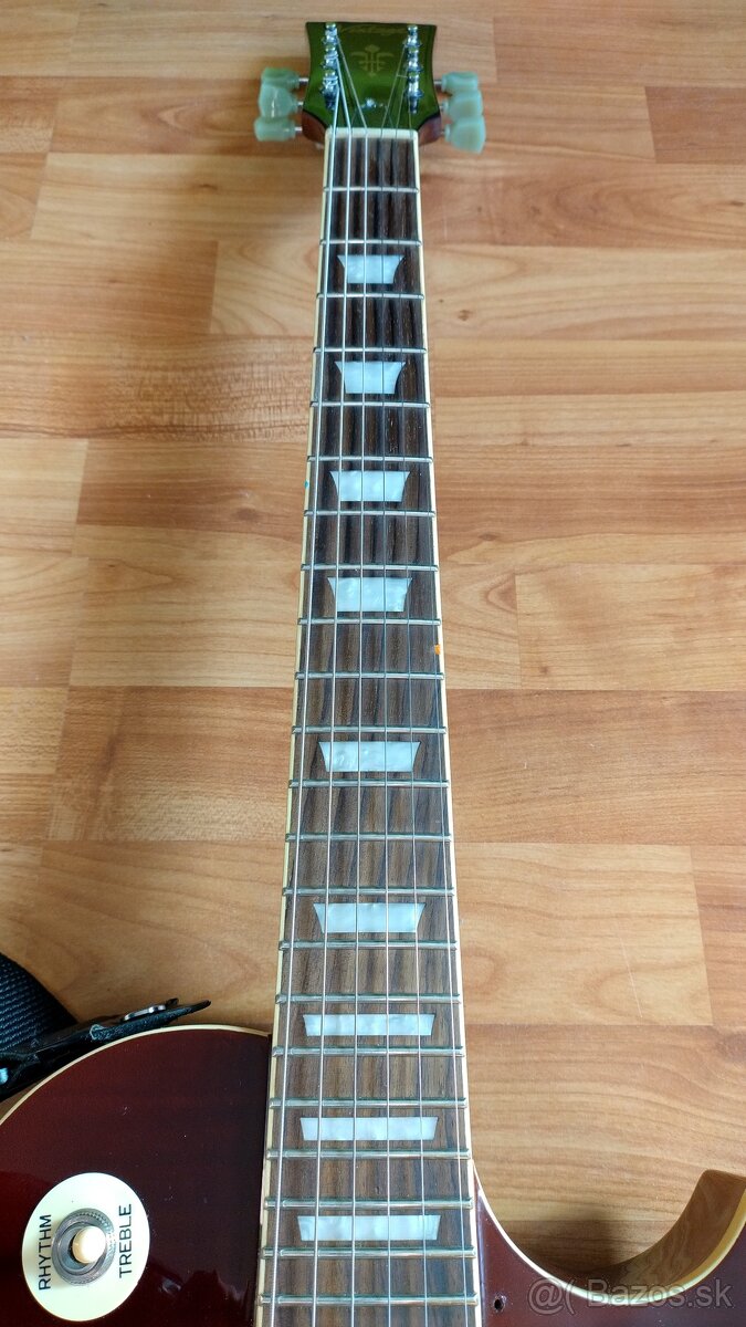 Elektricka gitara Vintage V100 Flame Iced Tea - 3
