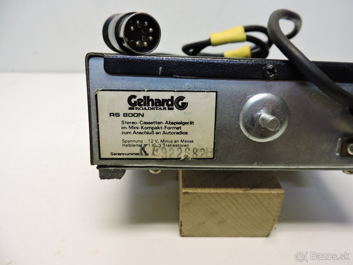 Prehrávač kaziet. - 3