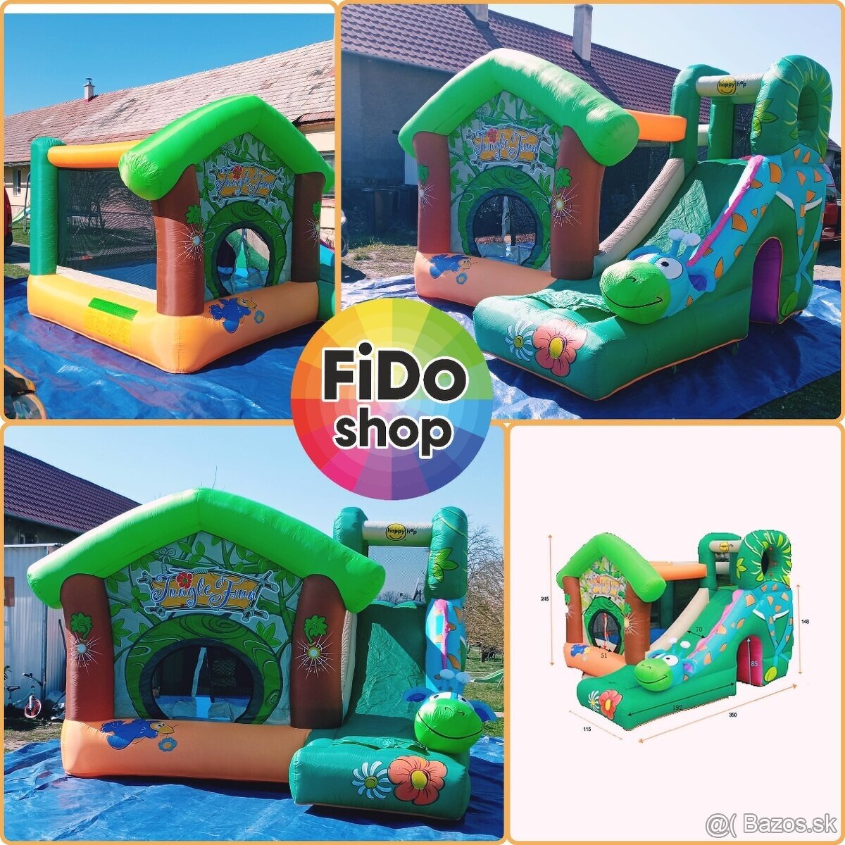 Skákací hrad, Maskot, Cukrová vata - 3