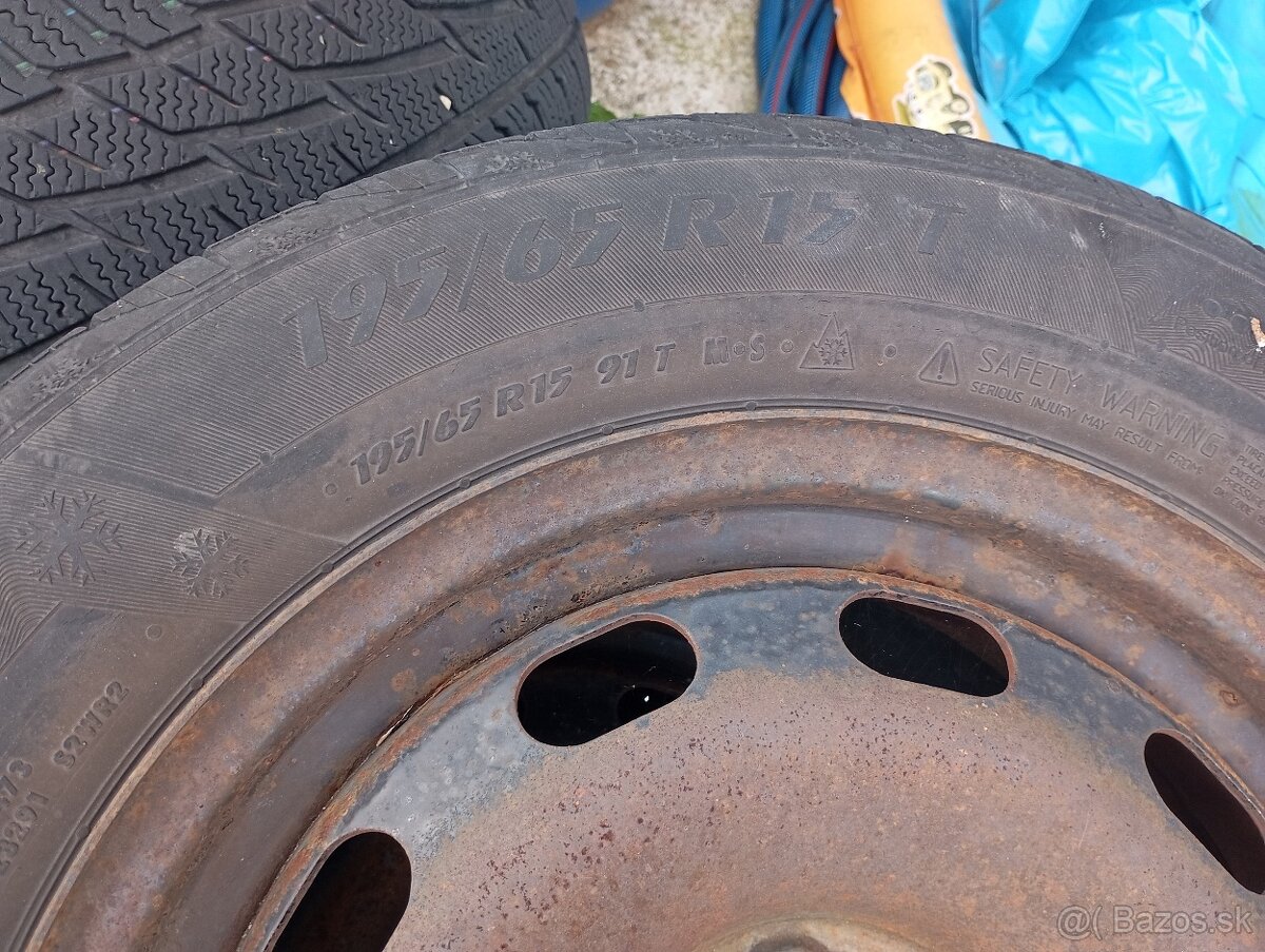 Plechové disky 5x100 R15 - 3