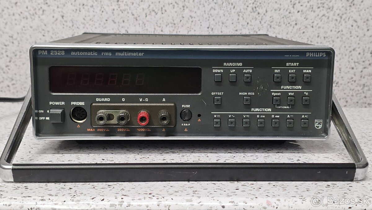 Philips PM2528 》Automatic RMS Multimeter 》Made in Holland - 3