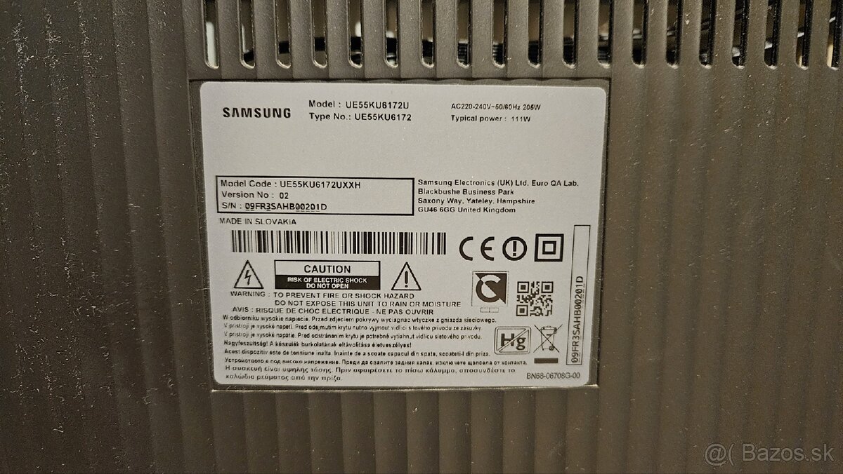 Samsung 55" 4K zakrívený - 3