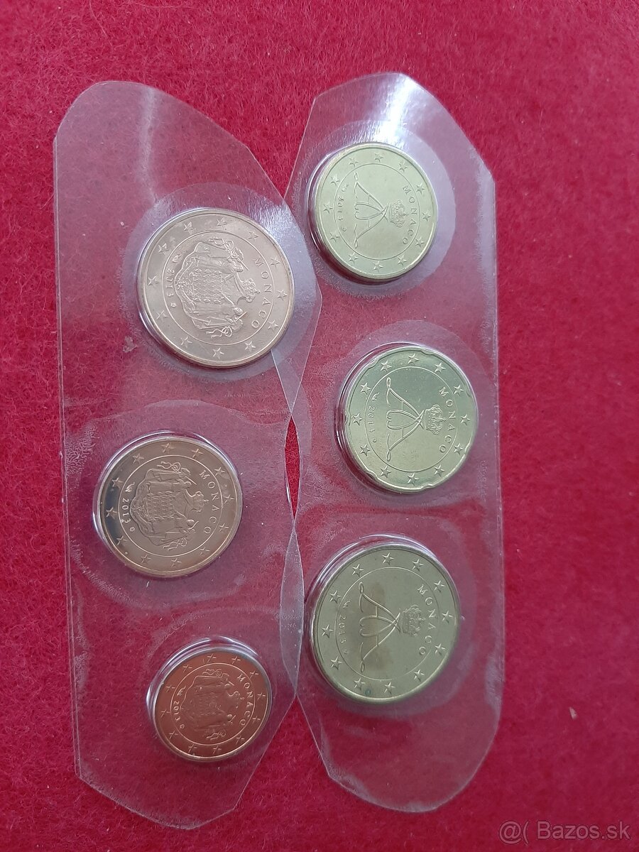 Monaco euro mince-centy - 3