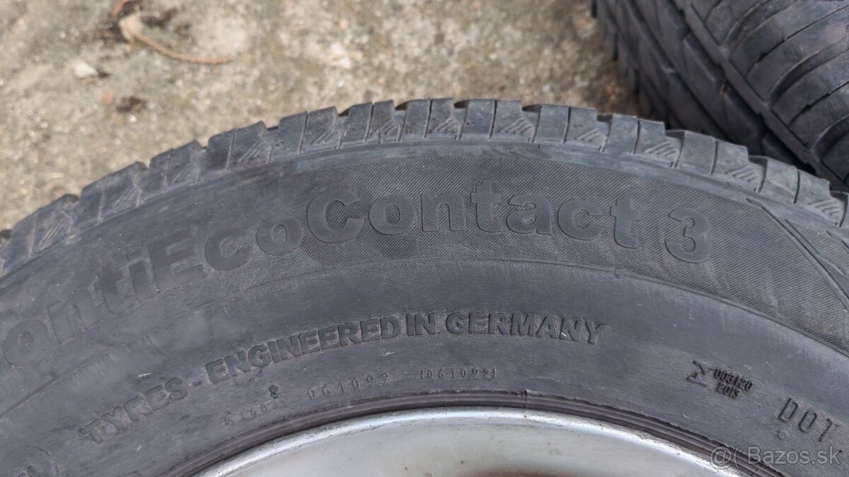 4xContinental na el.letne,175/80-R14 - 3