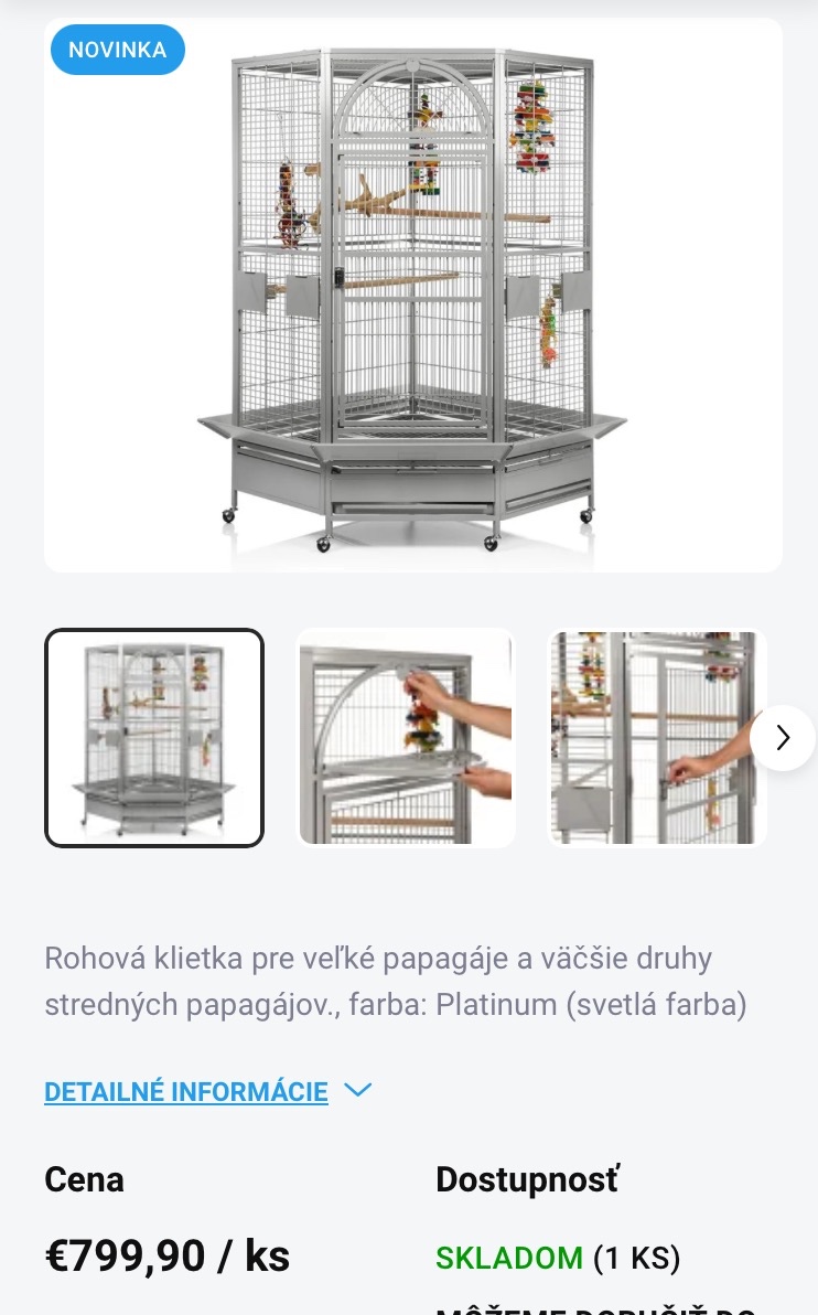Klietka pre papagaje - 3