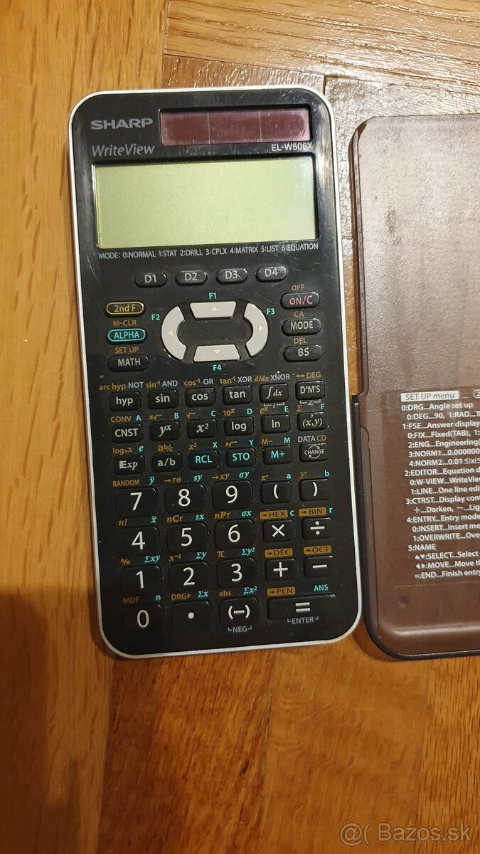 Vedecká kalkulačka Sharp EL-W506X - 3