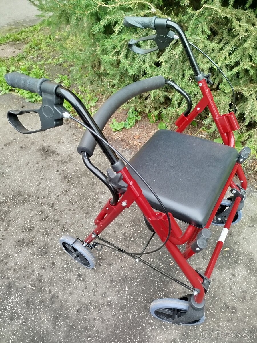 Skladací invalidný vozík (ľahko ovládateľný) na presun osôb - 3