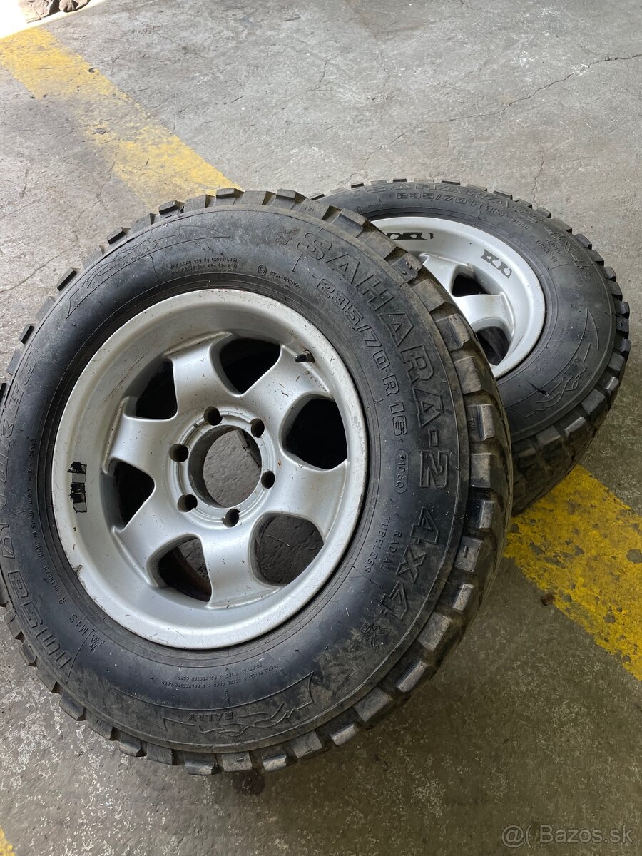 Kolesá Nissan Navara D22 6x139,7 - 3