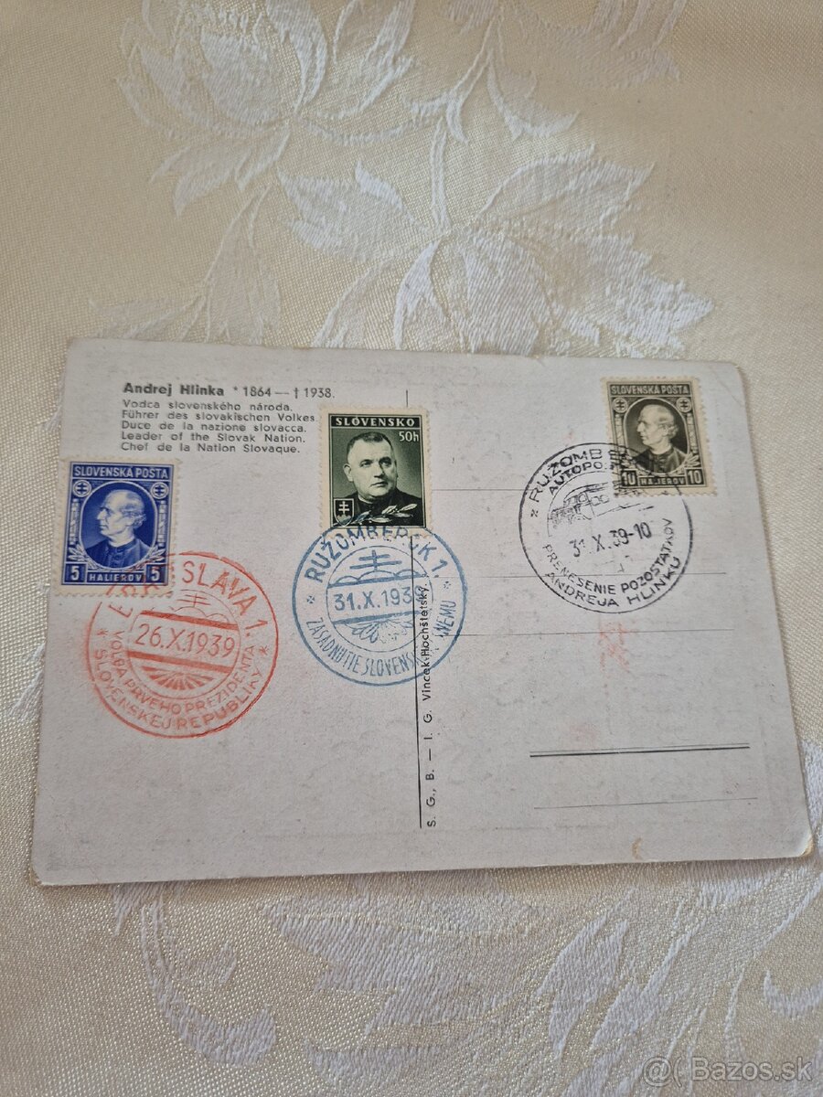 Predam dobove pohladnice Hlinku - 3