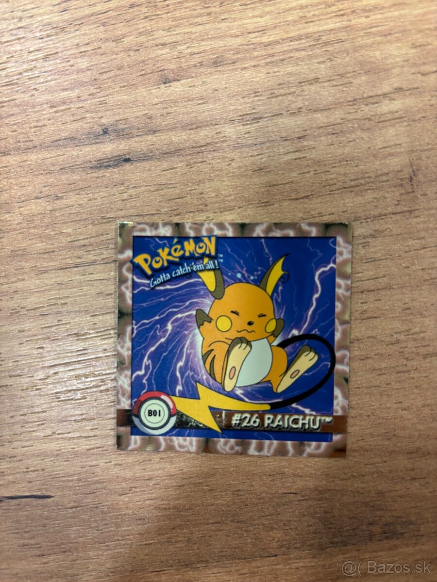 Pokemon Raichu B01 Bonus - 3