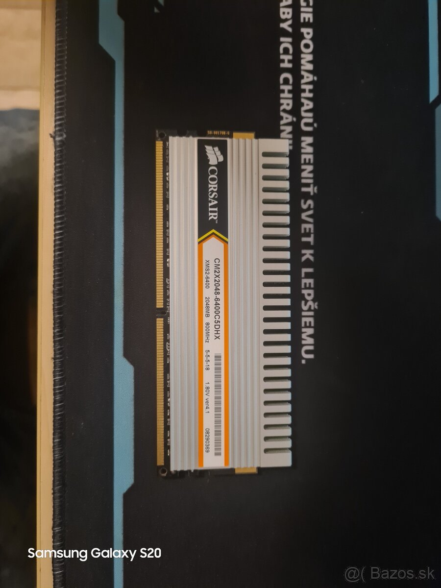 Ramky 2x2gb ddr2 800mhz corsair - 3