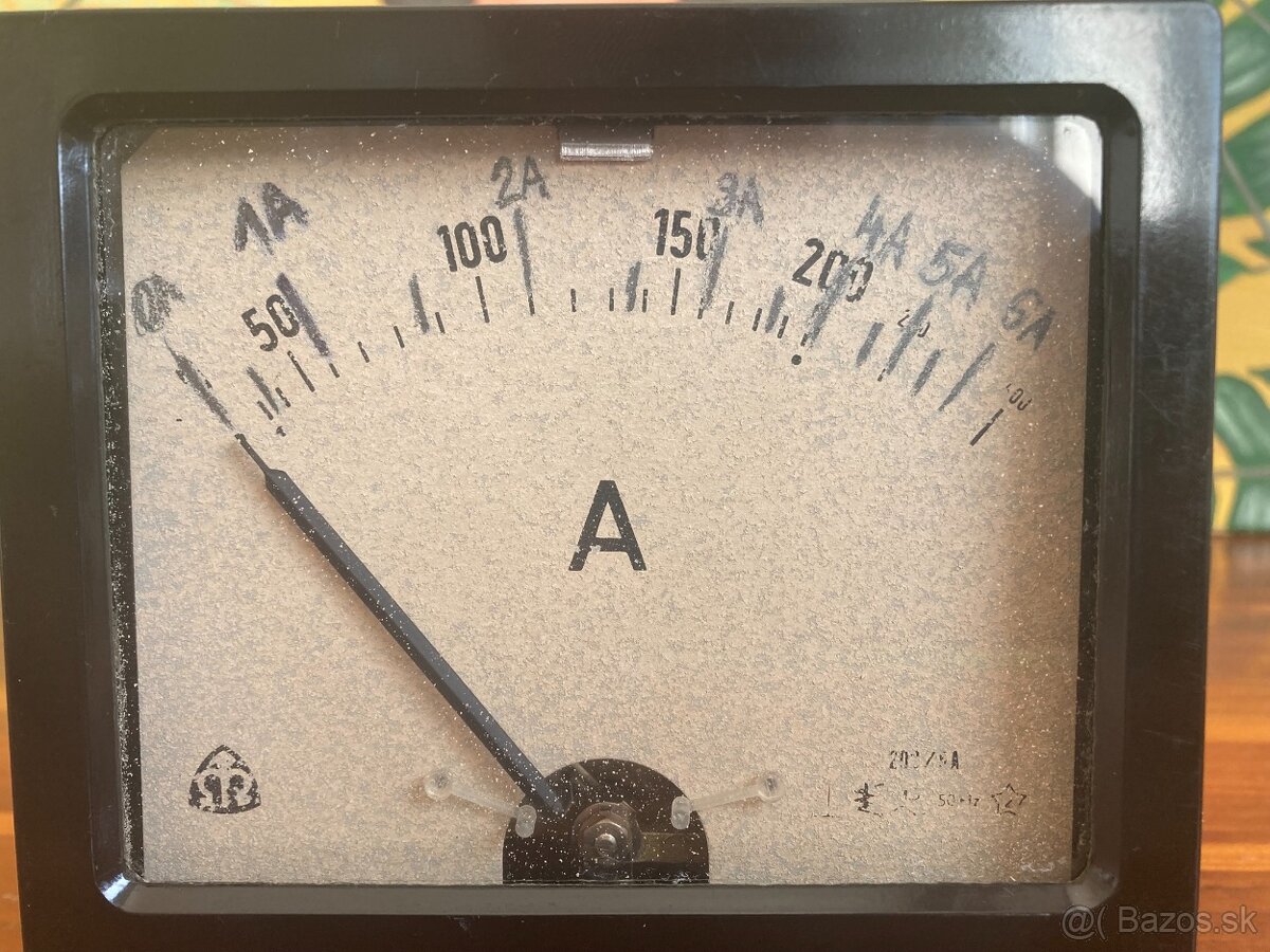 Panelové ampérmetre AC 50Hz - 3