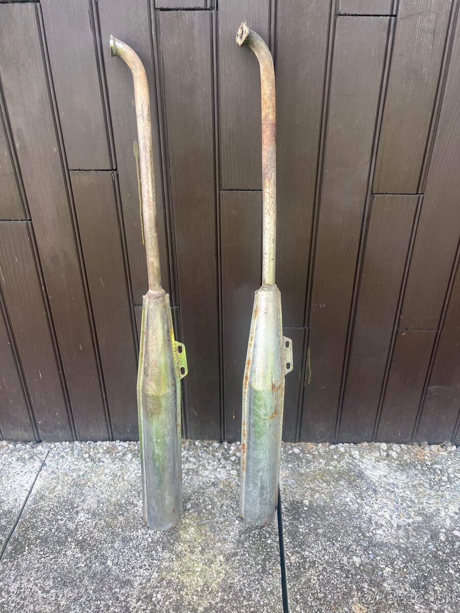 2x výfuk Babetta 207 - 3