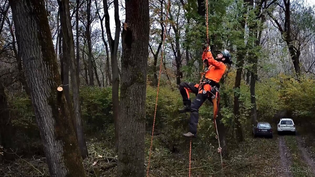 Orezávanie stromov, rizikový výrub stromov, pilčícke práce - 3