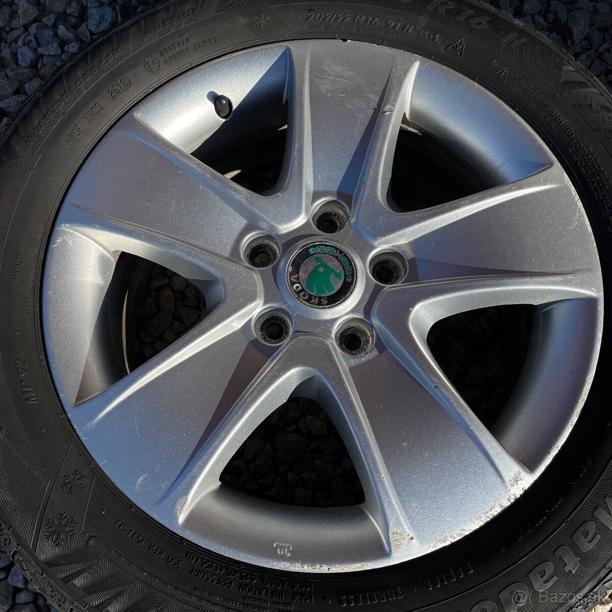 Alu kolesa skoda octavia 2 5x112 r16 - 3