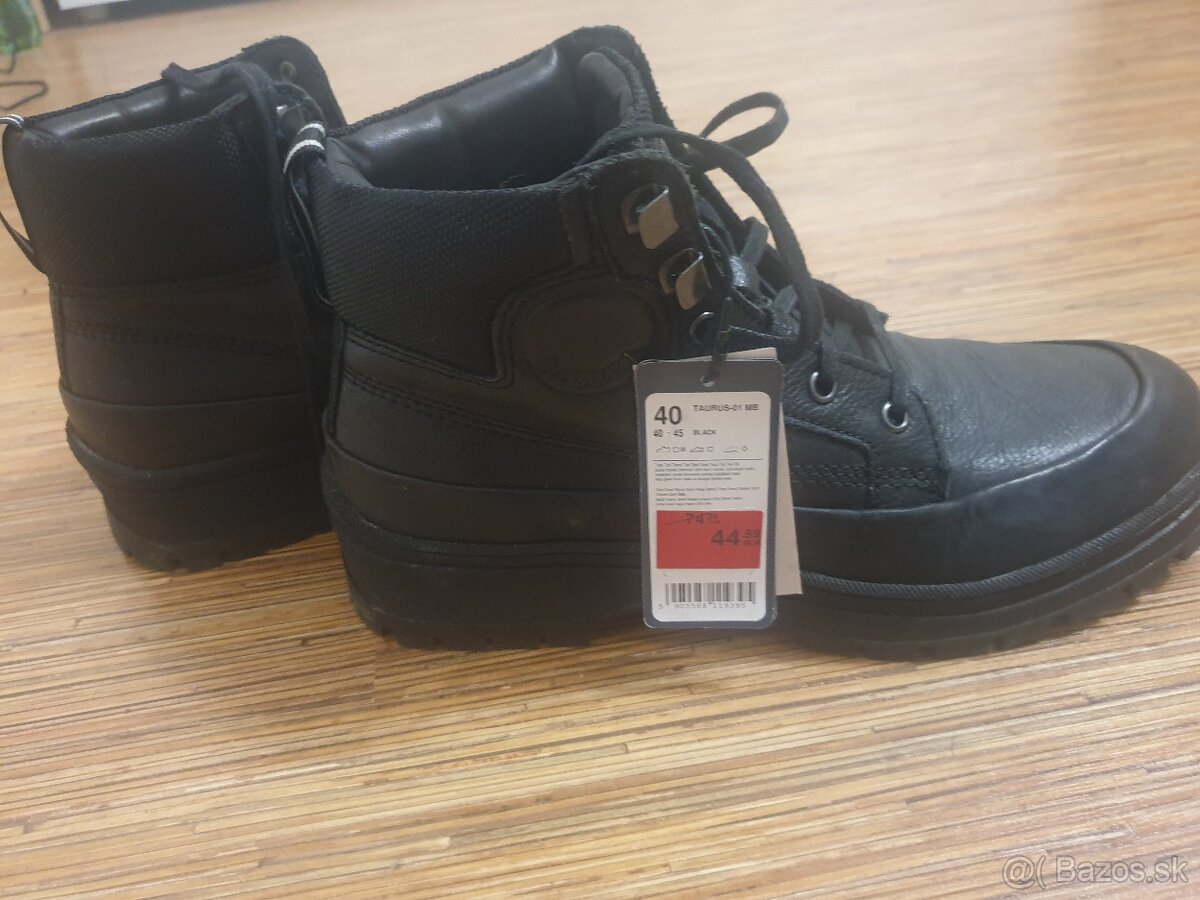 Chlapčenské kožené zimné topánky - 3