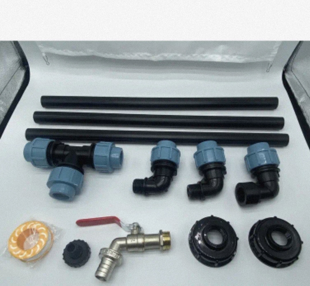 prepojenie 2ks IBC nádrží vylepšená suprava - 3