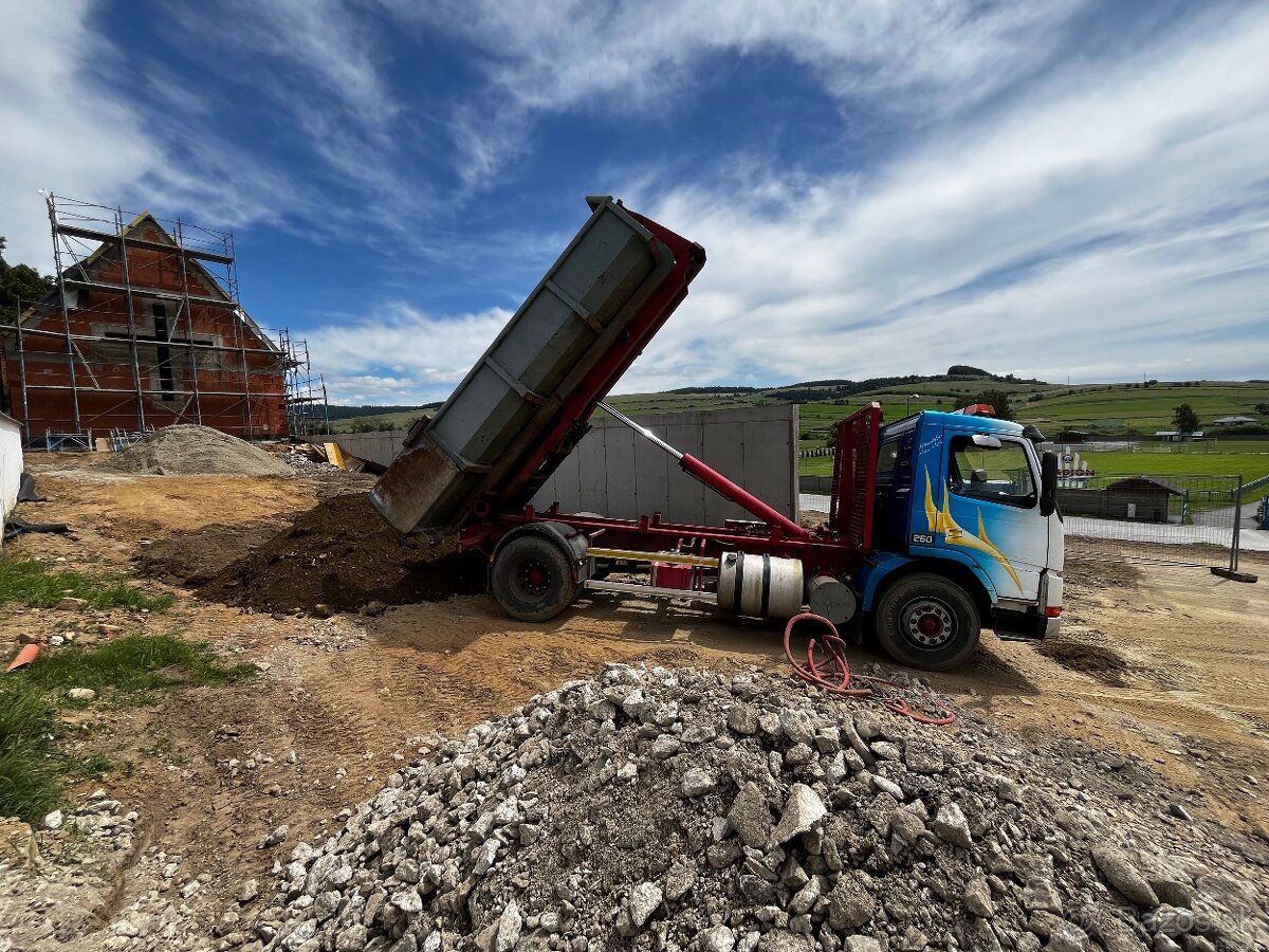 Dovoz a odvoz stavebného materiálu, zemné a výkopové práce - 3