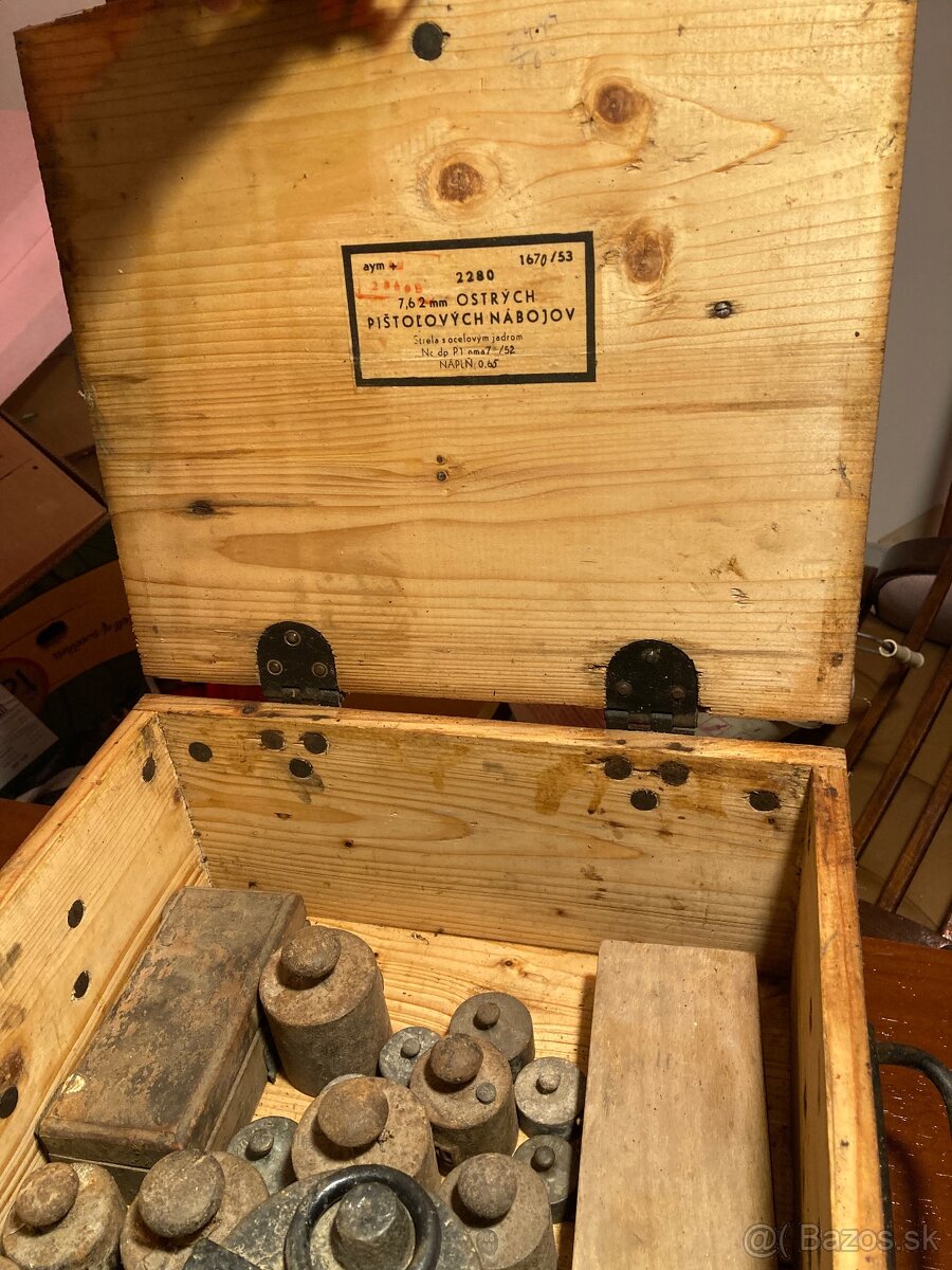 Nabojová bednička a zavažia - 3