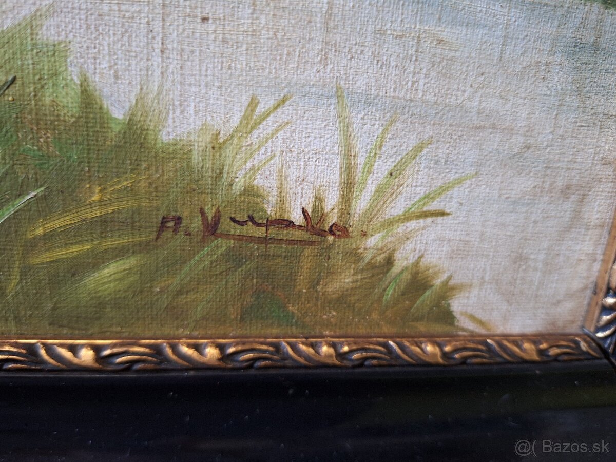 Obraz, venkovský motiv - 3