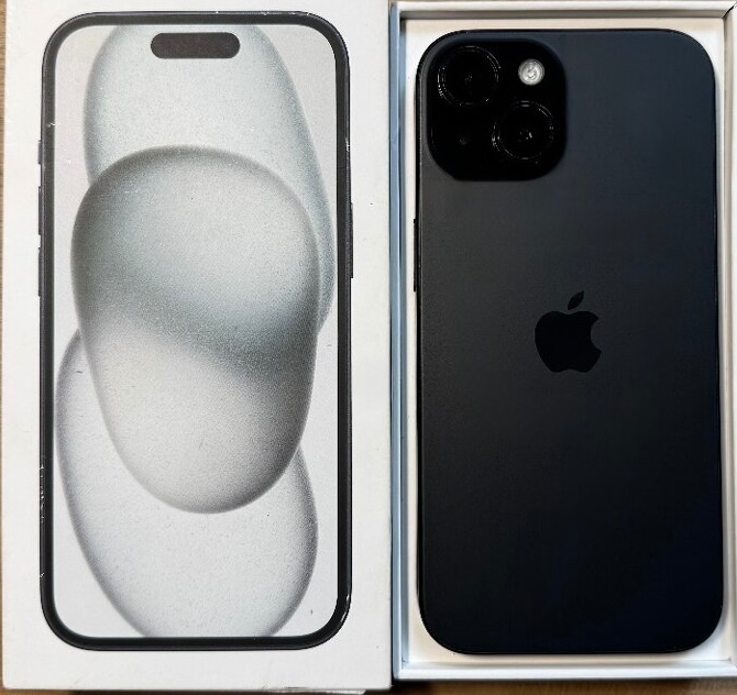 Apple iphone 15 128Gb black. - 3