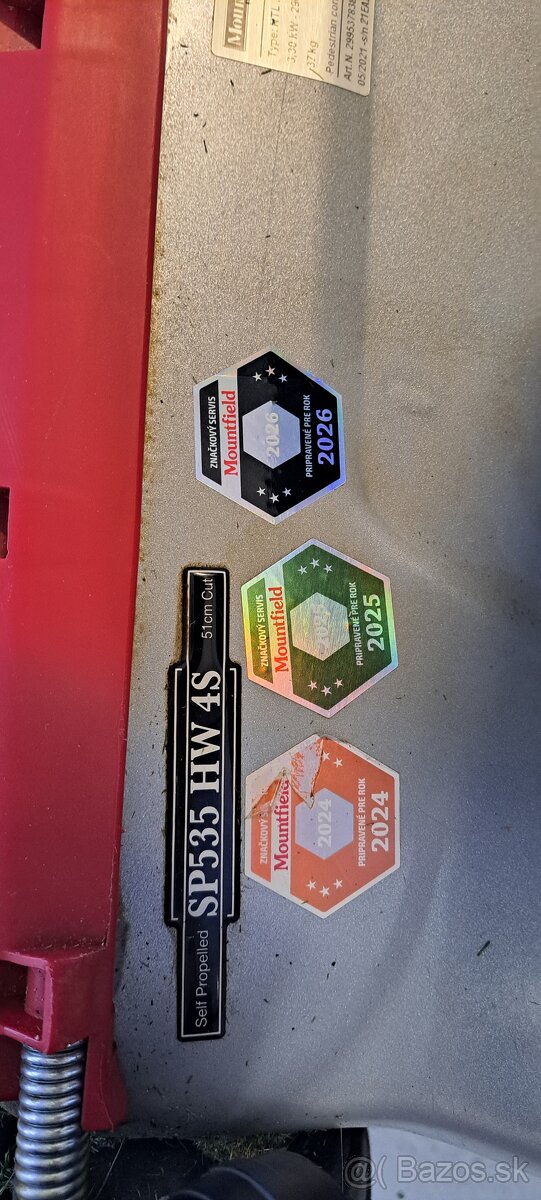 Predám kosačku Honda SP535 HW 4S - 3