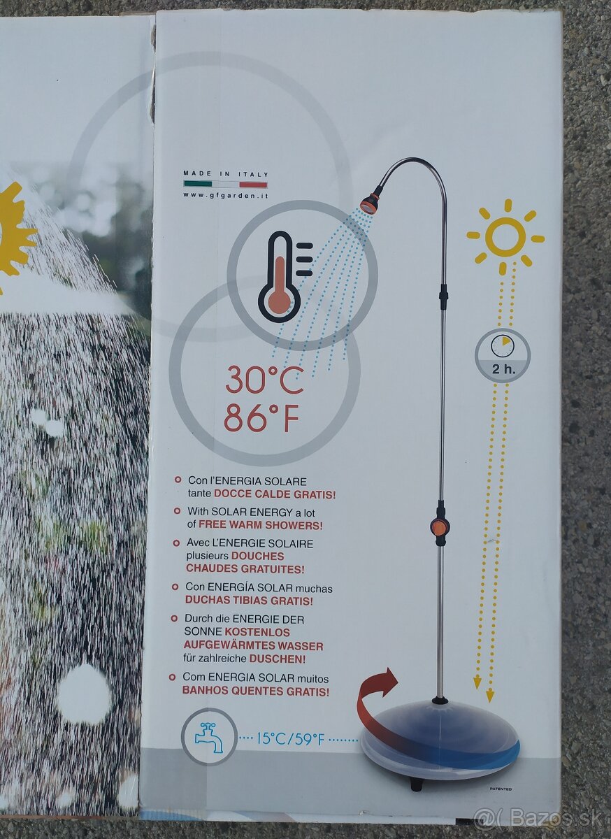 Nová solárna sprcha - 3