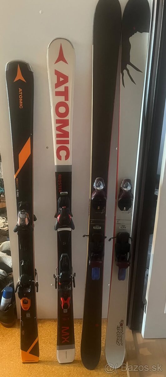 7 párov lyže rôznych značiek - 3