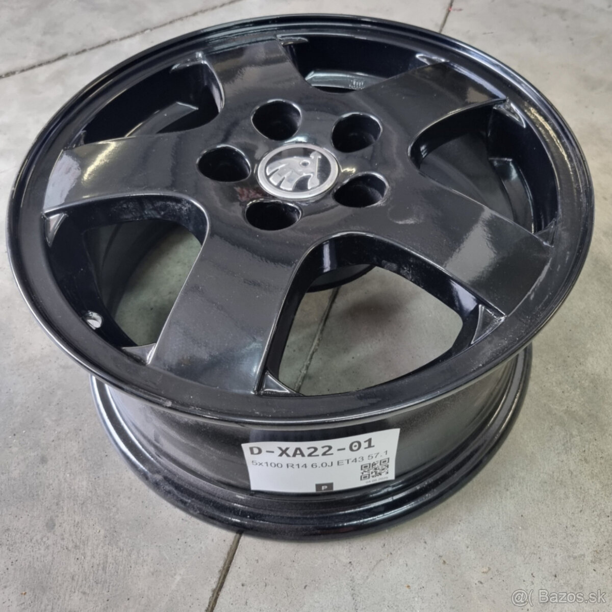 Hliníkové Škoda disky 5x100 R14 6J ET43 - 3