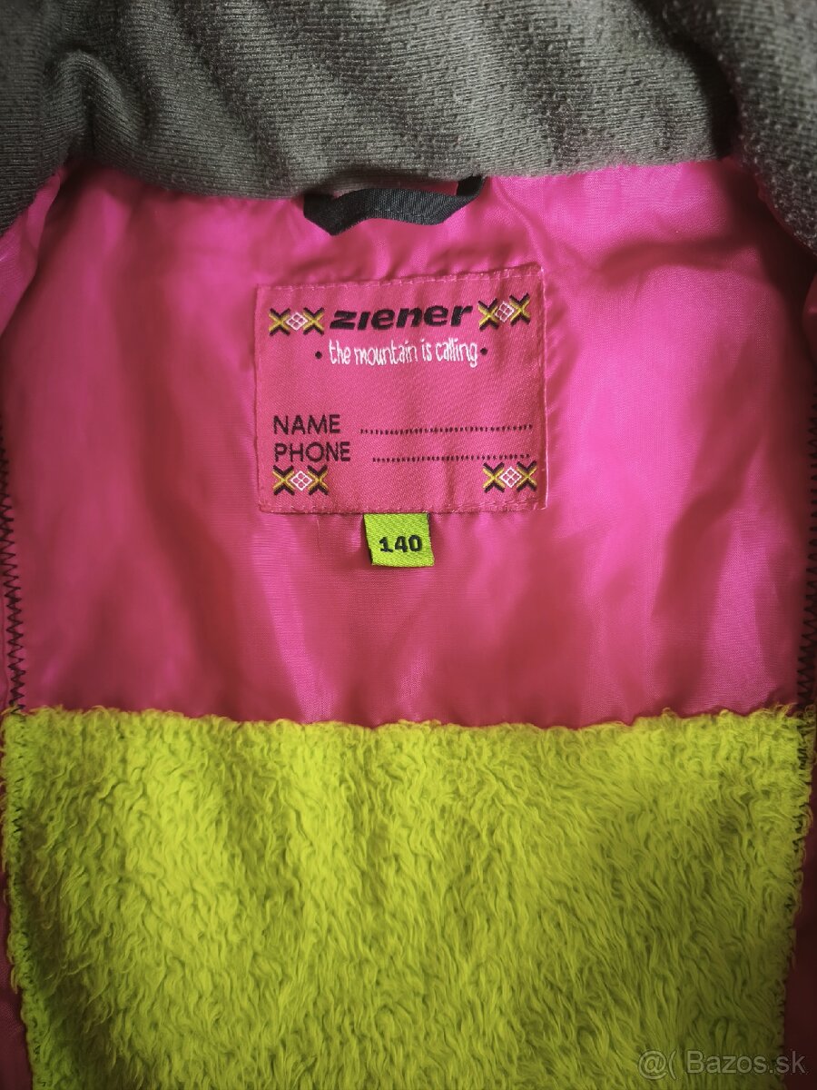 Zimná lyžiarska bunda veľkosť 140 - 3