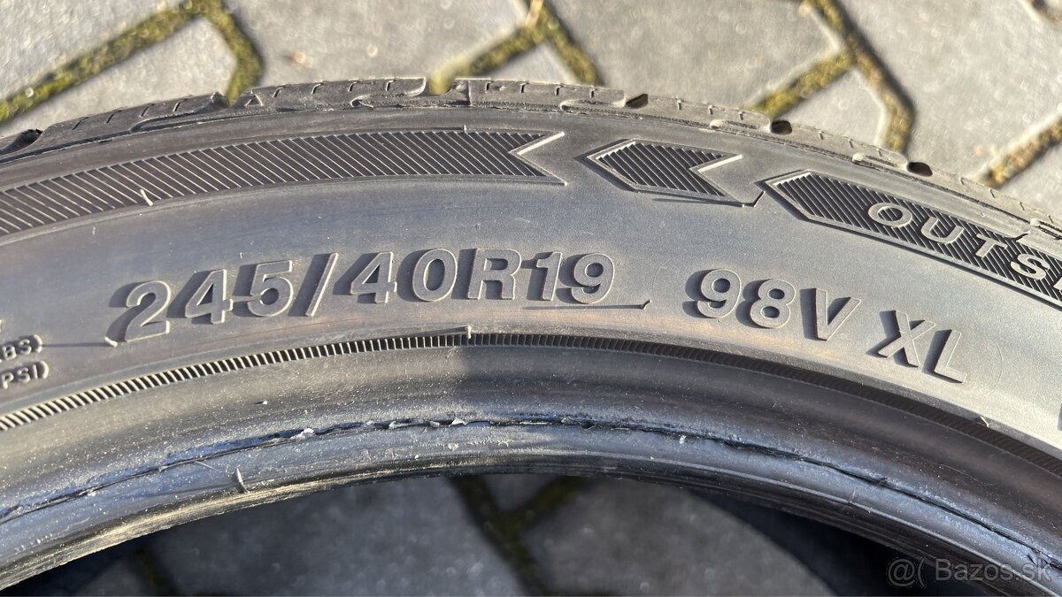245/40 R19 nová zimná pneumatika 1ks - 3