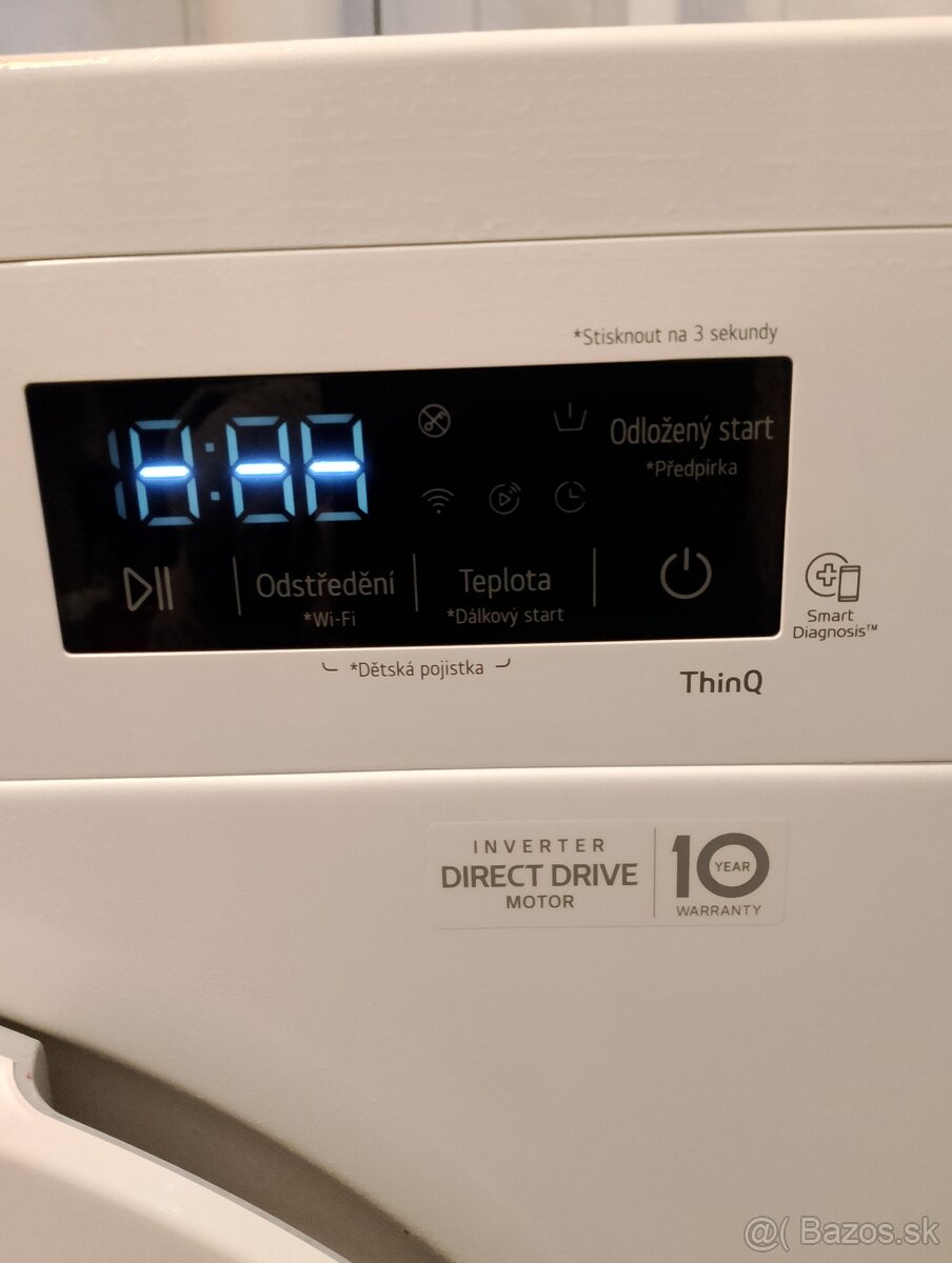 Práčka LG Diagnosis thinQ Smart 8kg - 3