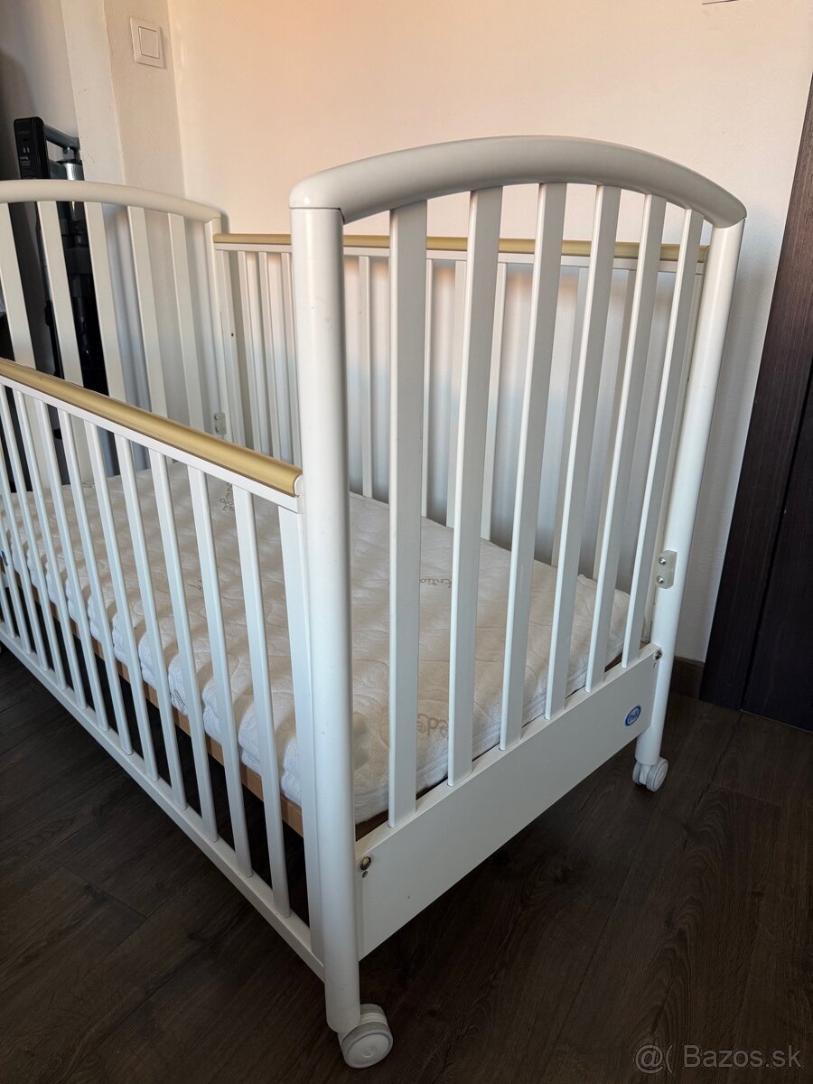 Pali,, Detská postieľka s matracom - 3