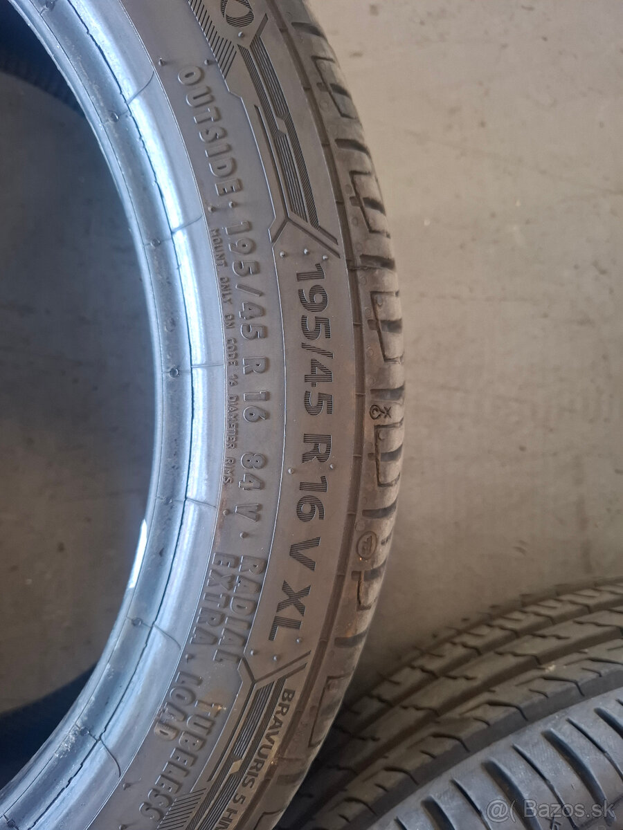 Barum bravuris 195/45 r16 v xl - 3