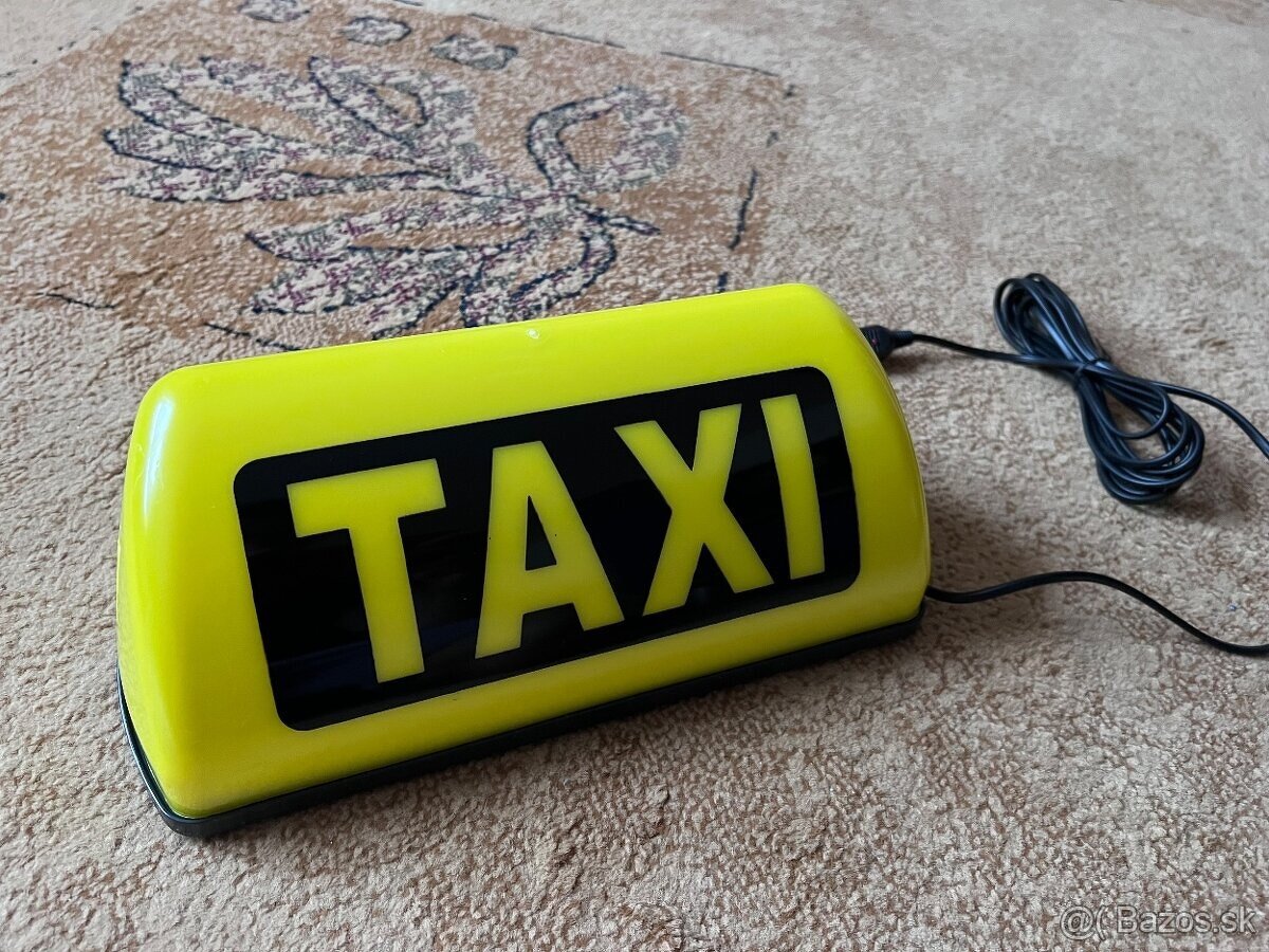 Taxi Transparent / NOVÉ, 12V SVIETI - 3